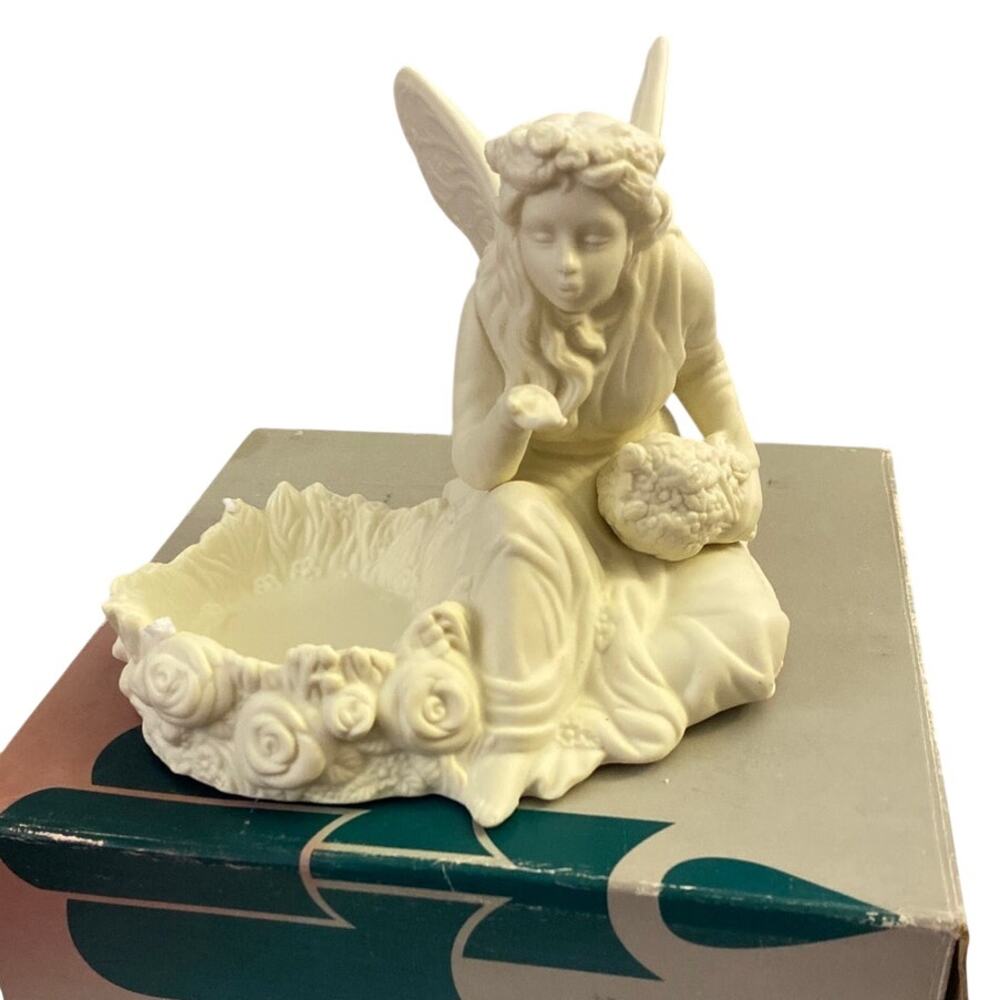 Vintage Fairy Collection Faerie  Tealight Candle Holder Partylite Fantasy Mythic